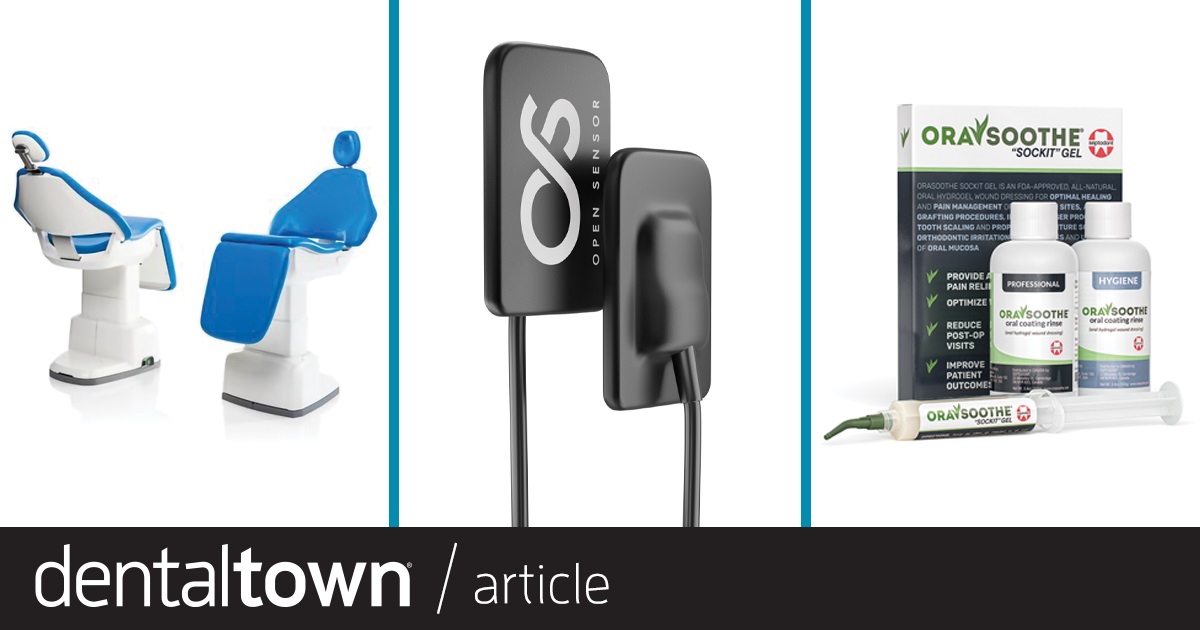 New Products Take a look at some of the newest products hitting the dental market.