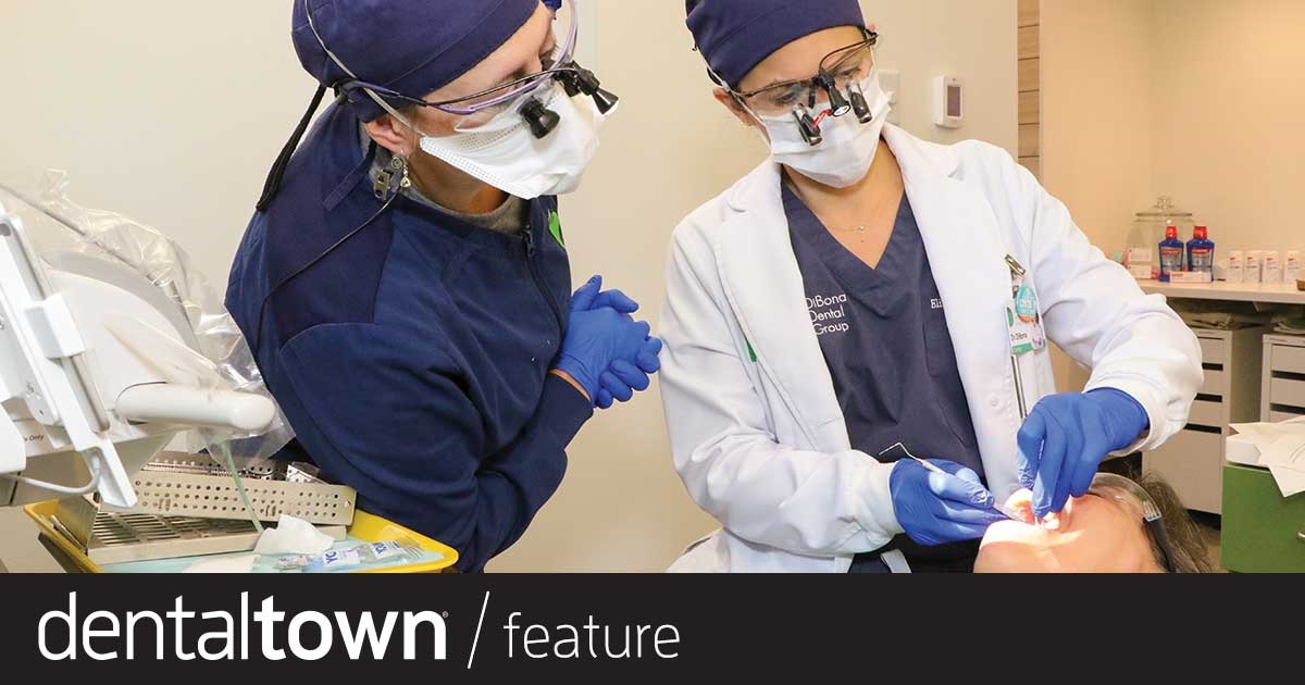 Office Visit: Dr. Elizabeth DiBona After many years in a building that had been a scratch practice in the 1970s, this New Hampshire Townie and her architect husband drew up plans, purchased land and designed a new spot where she works alongside a team of general dentists and specialists.