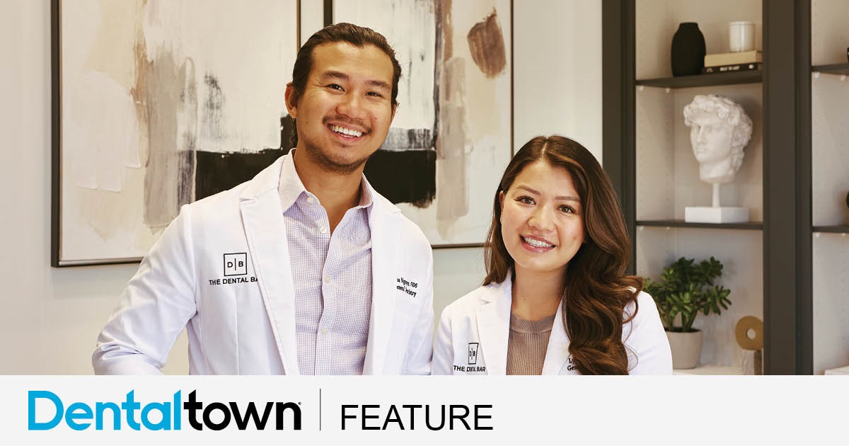 Office Visit: Drs. Kha Nguyen and Lynn Doan Inside the Dental Bar in Aurora, Colorado, patients can enjoy not only creature comforts such as aromatherapy and warm blankets but also a one-of-a-kind hidden speakeasy with a full (nonalcoholic) cocktail bar. In our exclusive Q&A, Drs. Kha Nguyen and Lynn Doan share how the concept came to life, go over the impressive clinical tech also included in the practice and explain how young doctors can (and should) invest in themselves. 