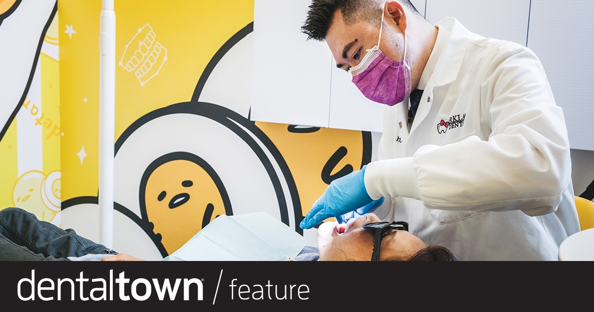 Office Visit: Dr. Eric To Dr. Eric To’s first Parklane Dental practice in the greater Los Angeles area won the 2014 ADA Dental Office Design of the Year competition for its sleek, efficient design. When he opened a second location in 2019, To opted for something even more attention-getting: He partnered with Sanrio to open the nation’s first Hello Kitty-themed dental practice. (It’s not just for kids—adults love it, too.) 