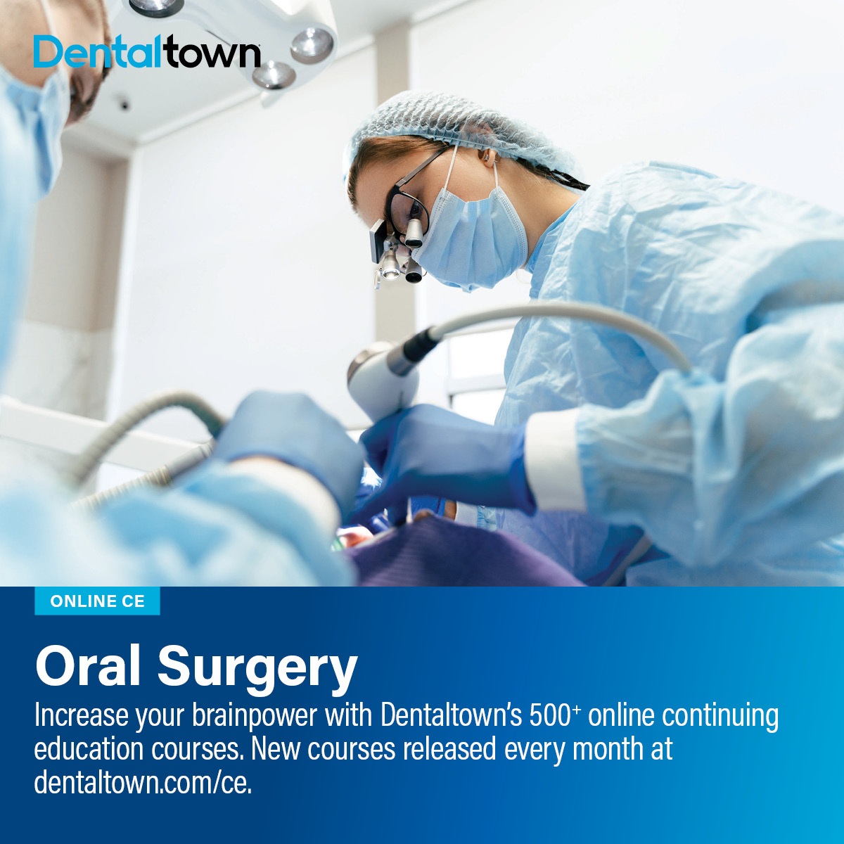 Online CE: Oral Surgery Dr. Nareg Apelian, director of continuing education, shares Dentaltown's latest CE offerings and most popular courses.