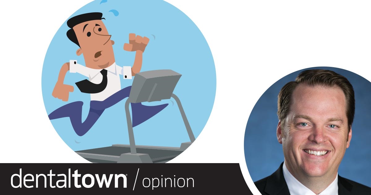 Professional Courtesy: The Technology Treadmill Dr. Thomas Giacobbi, Dentaltown’s editorial director, shares insight into why adopting technology in dentistry can be difficult and offers some suggestions for the future.