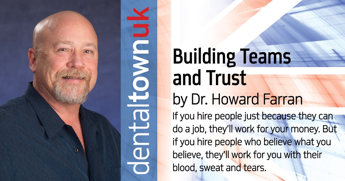Howard Speaks: Building Teams and Trust If you hire people just because they can do a job, they’ll work for your money. But if you hire people who believe what you believe, they’ll work for you with their blood, sweat and tears. 