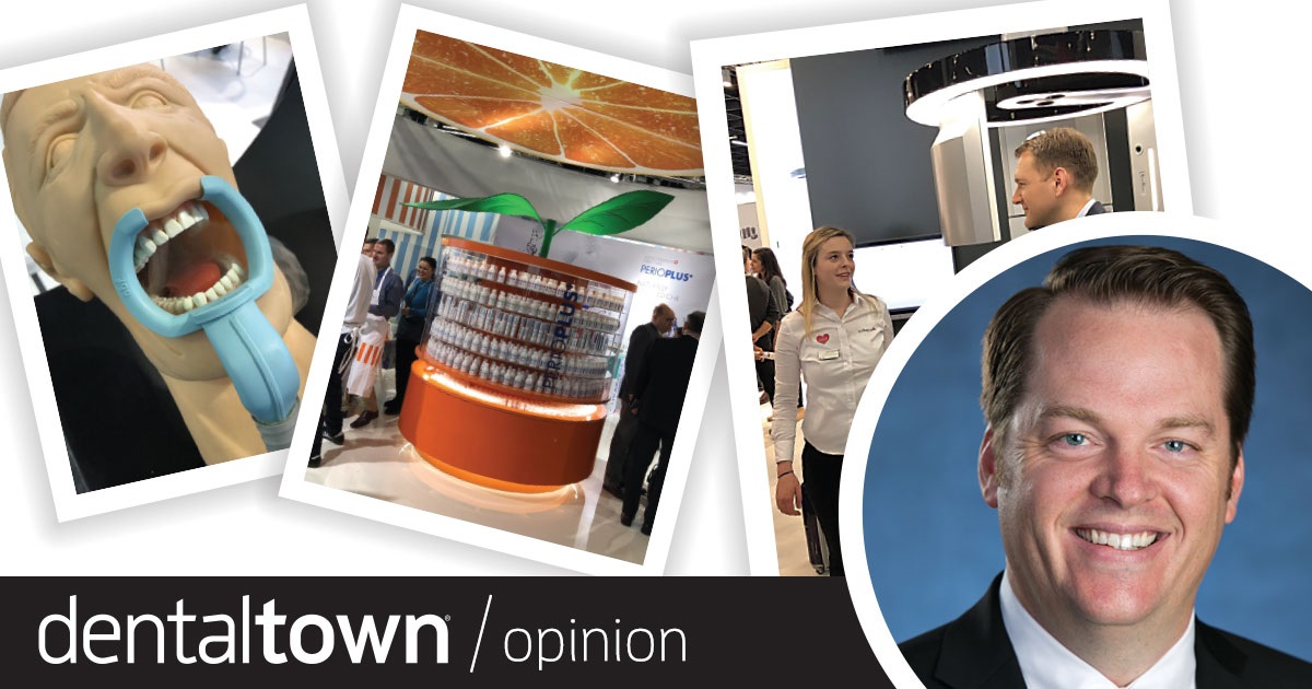 Professional Courtesy: An Early IDS Roundup Dr. Thomas Giacobbi, Dentaltown’s editorial director, shares glimpses at some of the products he saw on the first day of the International Dental Show in Cologne, Germany.