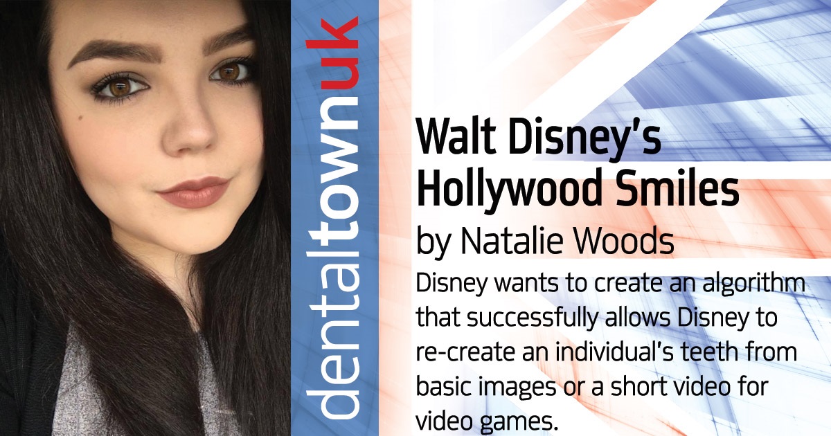 Walt Disney’s  Hollywood Smiles Disney has an undeniable penchant for innovation and invention, and Natalie learns that they want to create an algorithm that successfully allows Disney to re-create an individual’s teeth from basic images or a short video for video games.