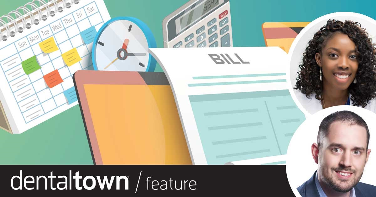 Time Is Money Dr. Oluyemi Workman, who owns two dental practices in Georgia, and Phil Workman, the practices’ director of operations, discuss the questions that a practice owner should consider if they’re thinking about partnering with an outside company to offer patients pay-overtime financing for dental treatment, and the key metrics they use to assess whether the plan is working for the practice.
