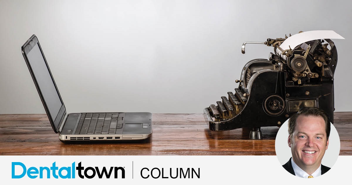 Professional Courtesy: Remember the Past, Embrace the Future Editorial director Dr. Thomas Giacobbi’s recent outside-the-operatory experiences have him thinking about how technology can supplement but not supplant good old-fashioned knowledge. 