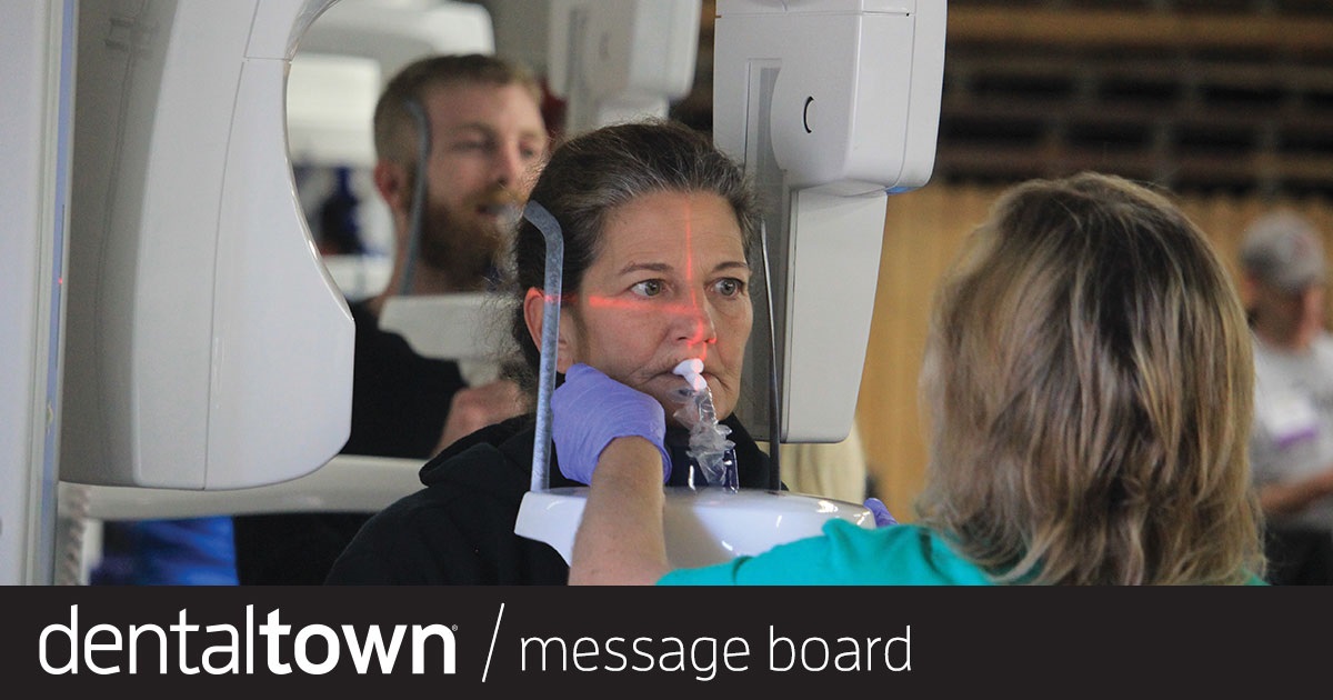 A Fabulous Demonstration Why You Need a CBCT Every time! A Townie shares a case in which taking an additional scan saved him and his patient from a world of hurt.