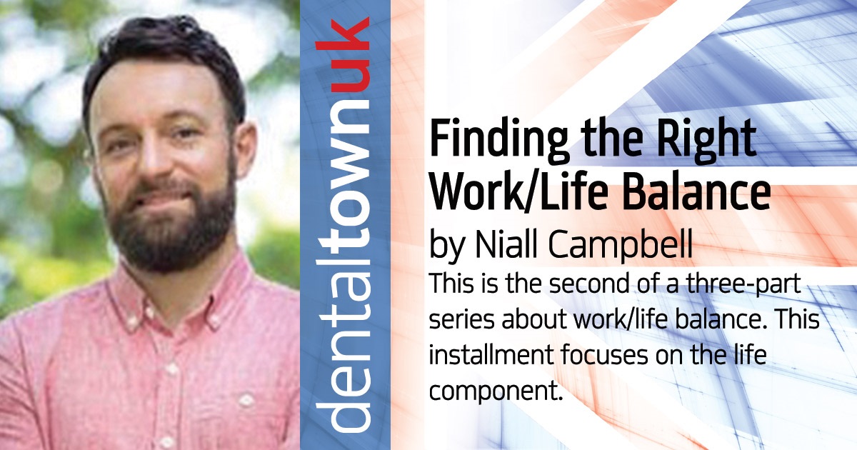 Finding the Right Work/Life Balance This is the second of a three-part series about work/life balance. This installment focuses on the life component.