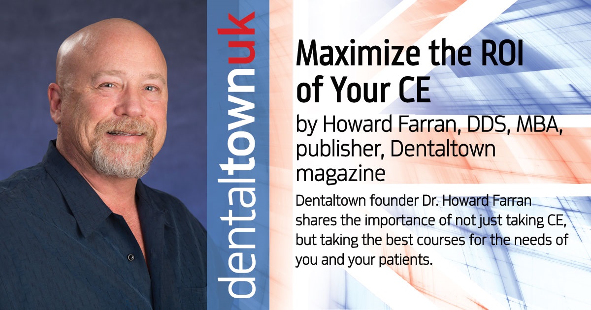 Howard Speaks: Maximize the ROI of Your CE 