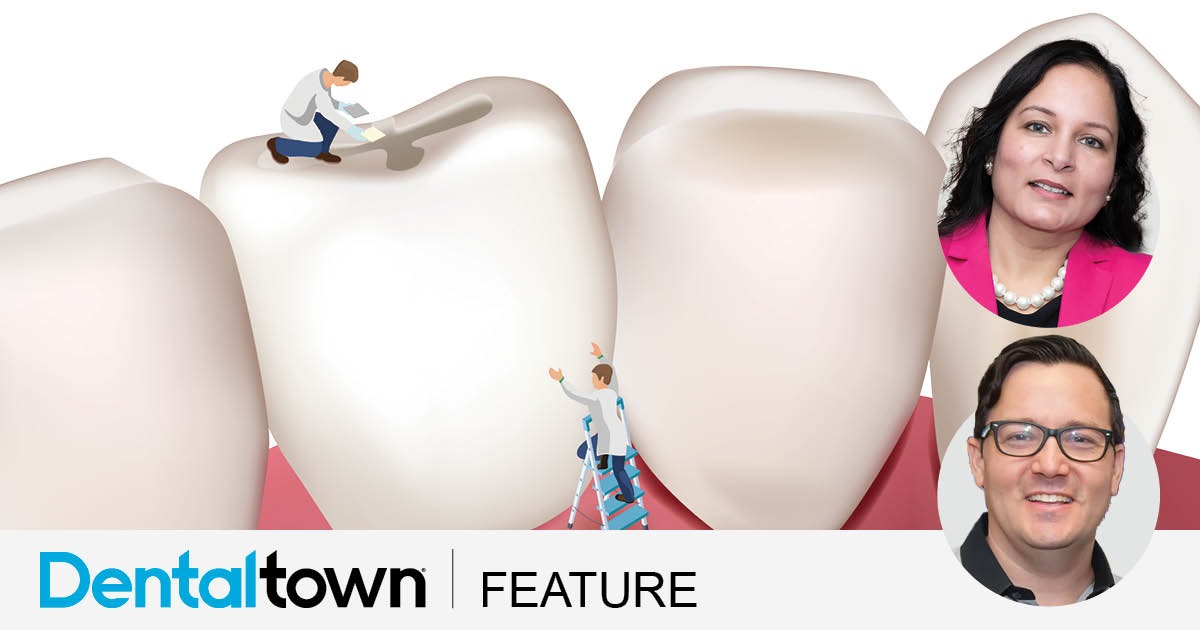 Restorative Choices Drs. Roopwant Kaur and Luis G. Sensi discuss the pluses and minuses of different options for restorative materials after application of silver diamine fluoride, and different approaches for managing any SDF-stained margins.