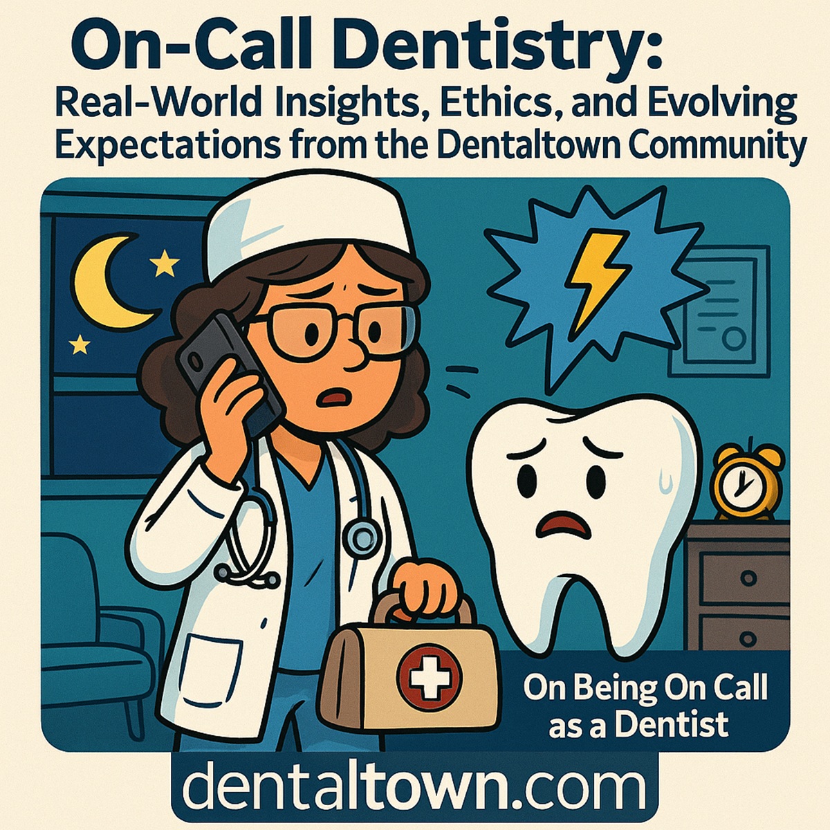 On-Call Dentistry Real-world insights, ethics, and evolving expectations from the dentaltown community on being on call as a dentist