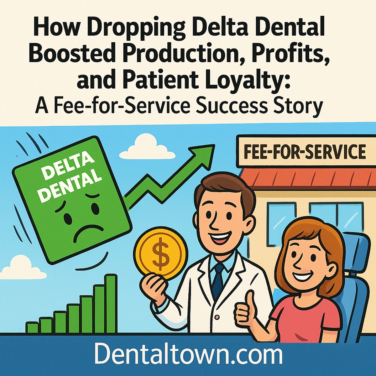 How Dropping Delta Dental Boosted Production, Profits, and Patient Loyalty A fee-for-service success story
