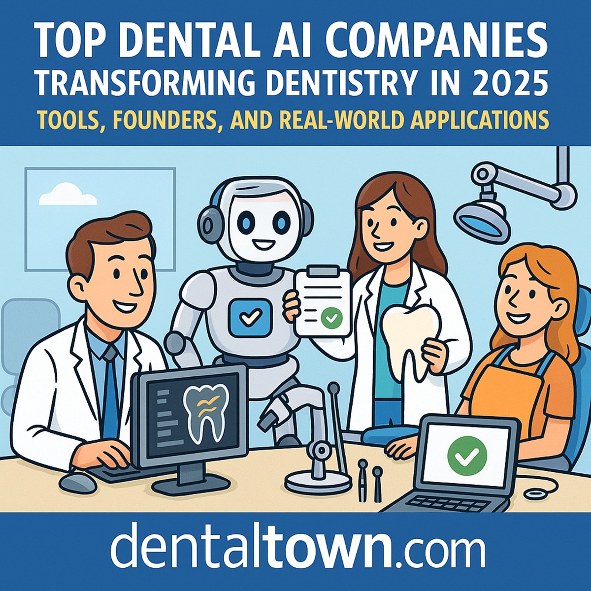 Top Dental AI Companies Transforming Dentistry in 2025 Tools, founders, and real-world applications