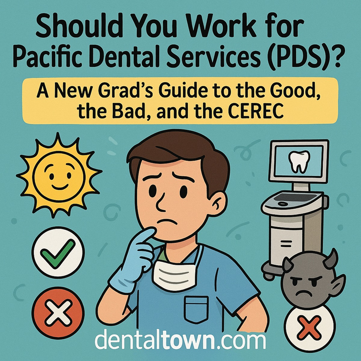 Should You Work for Pacific Dental Services (PDS)?  A new grad’s guide to the good, the bad, and the CEREC