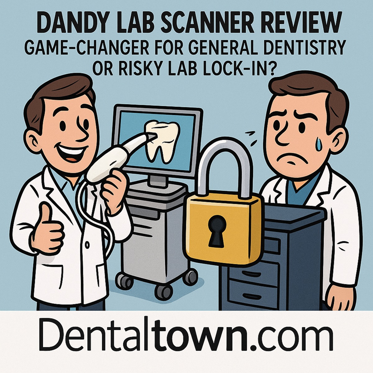 Dandy Lab Scanner Review Game-changer for general dentistry or risky lab lock-in?