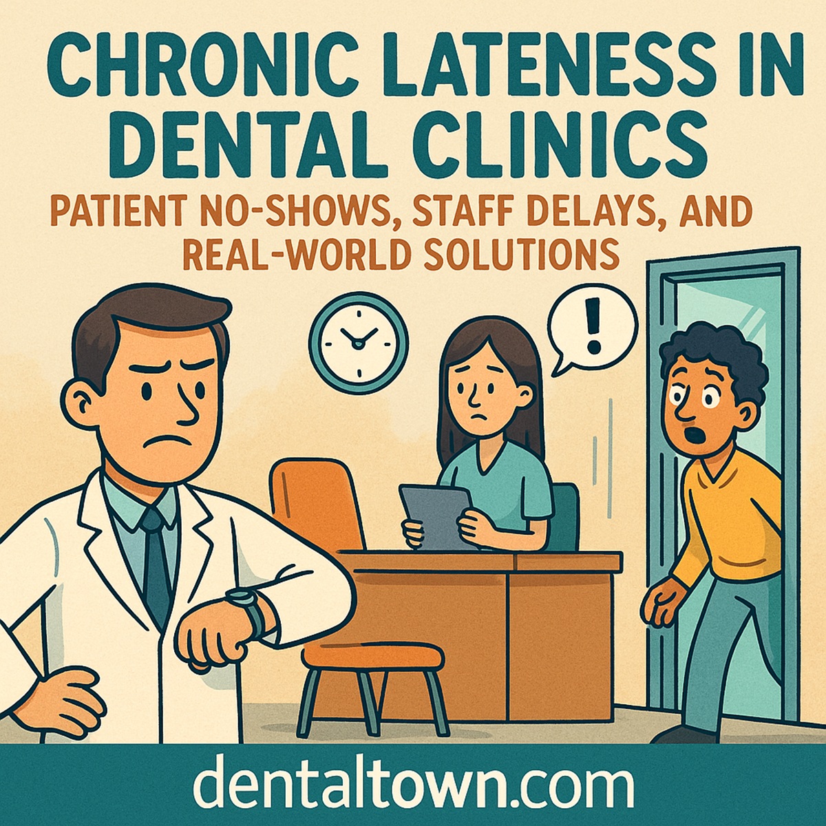 Chronic Lateness in Dental Clinics Patient no-shows, staff delays, and real-world solutions