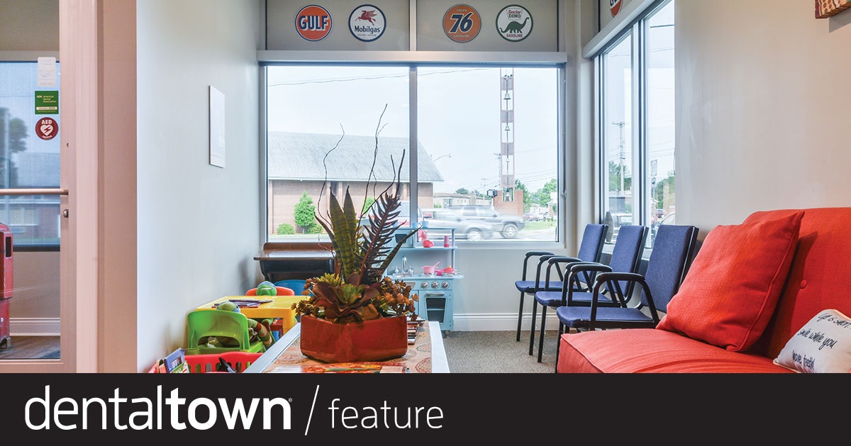 Office Visit: Dr. Scott Bridges Three years ago, this Townie opened a dental practice in a converted landmark building that in the 1950s had housed a Texaco service station in his hometown of Reidland, Kentucky. In 2019, he’s adding more treatment rooms, and even looking into practice expansion. We tour Bridges’ headline-grabbing practice and get the doctor’s take on digital workflows, the social aspect of practicing dentistry in a small town, and the fast-changing landscape of dentistry.