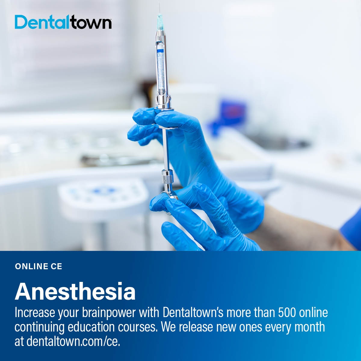 Online CE: Anesthesia Dr. Nareg Apelian, director of continuing education, shares Dentaltown's latest CE offerings, most popular anesthesia courses and more.