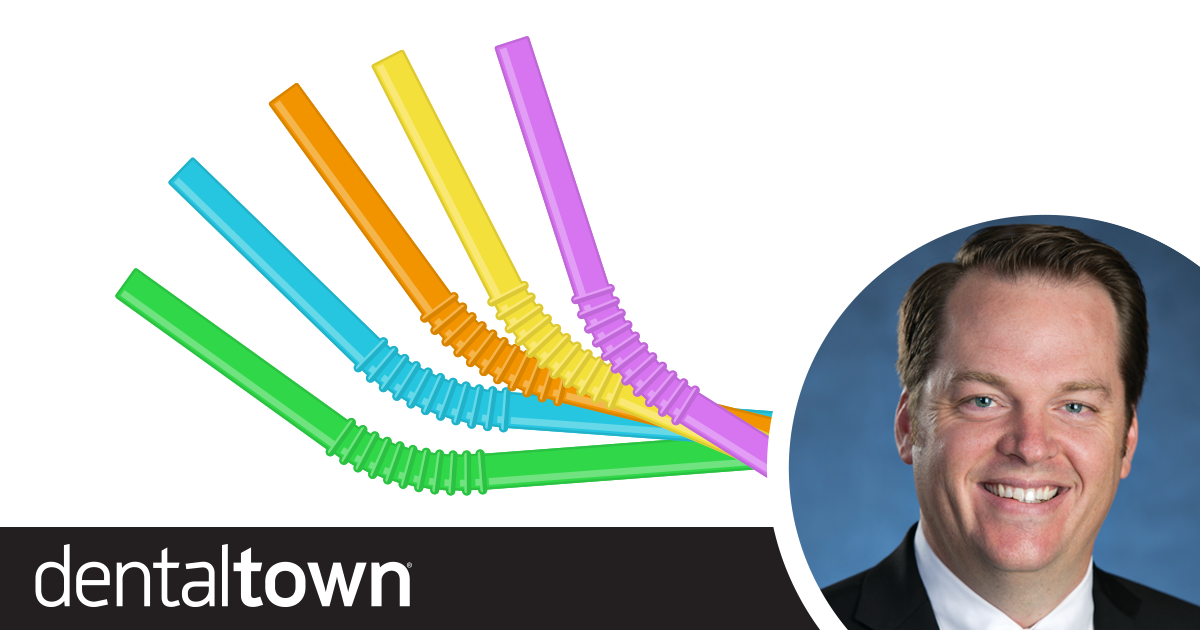 Professional Courtesy: Dentists Love Disposables Dr. Thomas Giacobbi, Dentaltown’s editorial director, talks about the recent stigma surrounding plastic straws and what it could mean for dentistry.