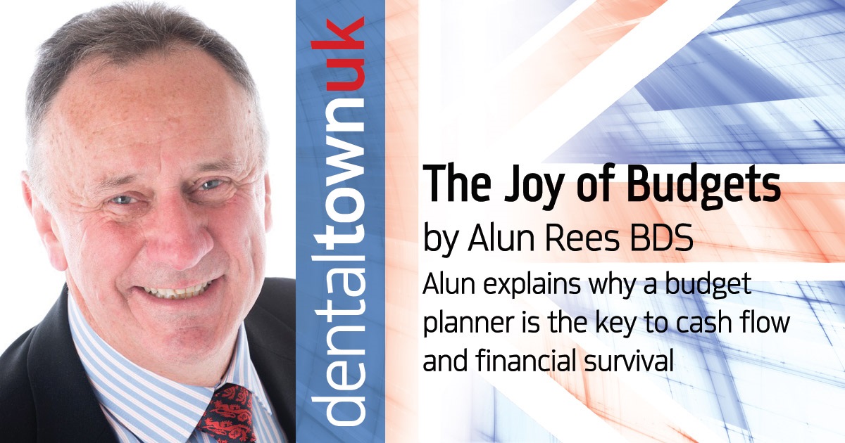 The Joy of Budgets Alun explains why a budget planner is the key to cash flow and financial survival