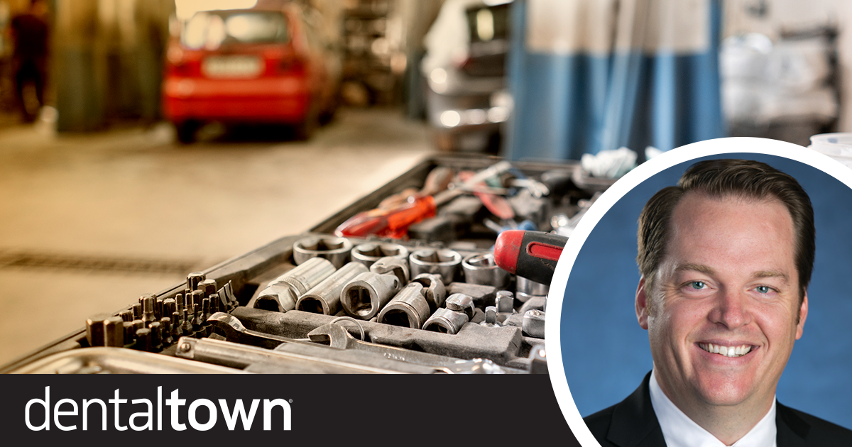 Professional Courtesy: Three Meals or 100,000 Smiles Dr. Thomas Giacobbi, Dentaltown’s editorial director, shares lessons in dentistry he learned in an unlikely place—the auto shop.  