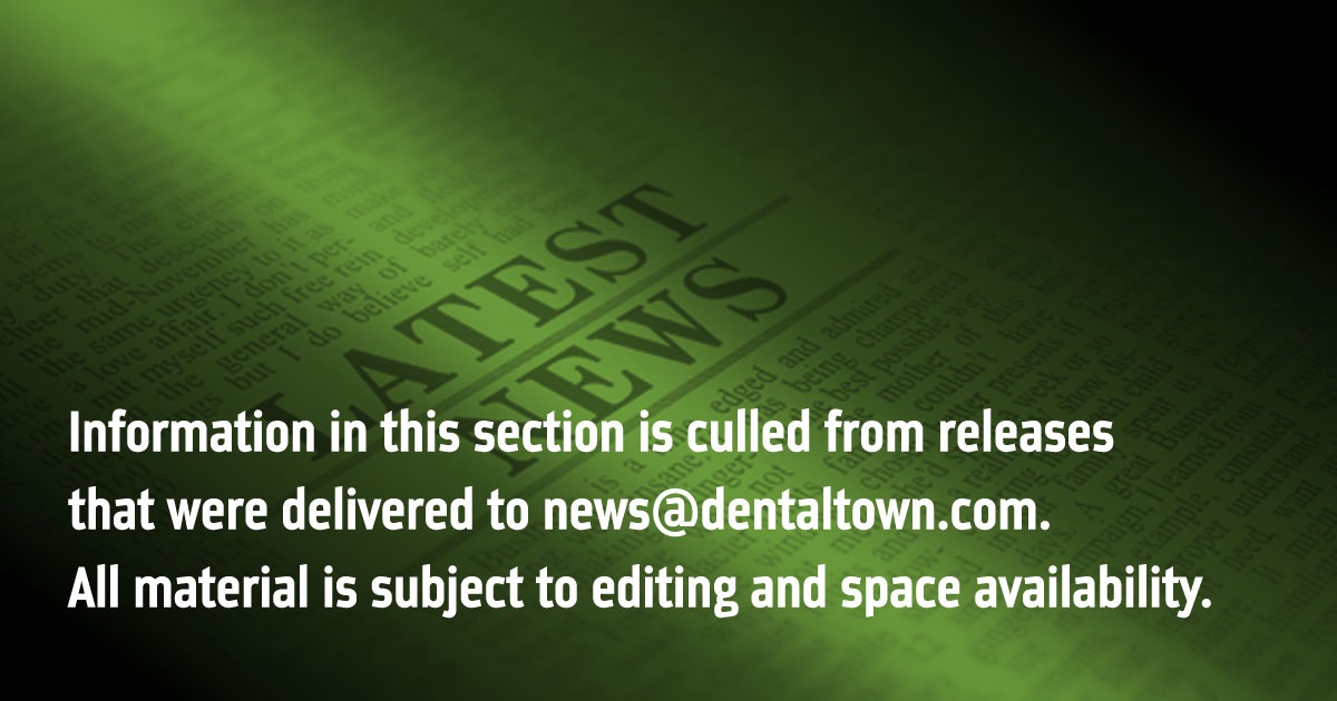 Industry News Take a look at some of the latest happenings in the dental industry.