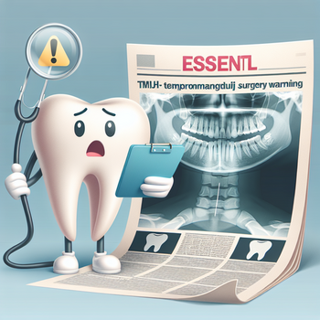TMJ Surgery Warnings: An Essential Alert for Dental Professionals
