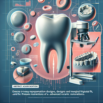 Study Reveals Influence of Overlay Preparation Designs on Marginal Fit and Fracture Resistance of Advanced Ceramic Restorations