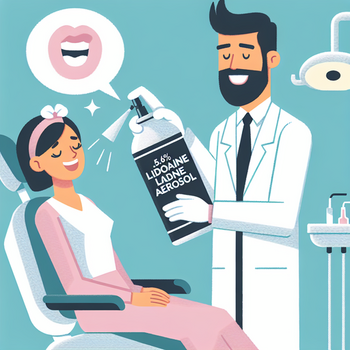 Study Shows 5.6% Lidocaine Aerosol Reduces Pain in Periodontal Procedures