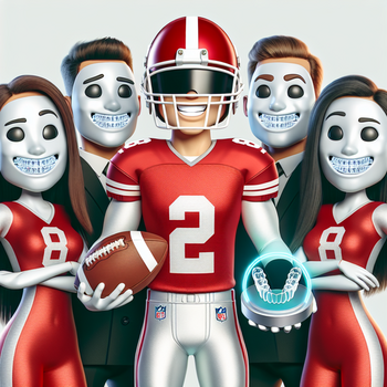 NFL Quarterback Patrick Mahomes Joins Invisalign Smile Squad to Promote Advanced Clear Aligner Technology