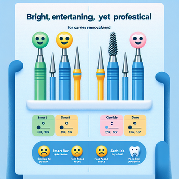 Study Reveals Smart Bur vs. Carbide Bur for Caries Removal in Children: Pain Perception and Efficiency Compared