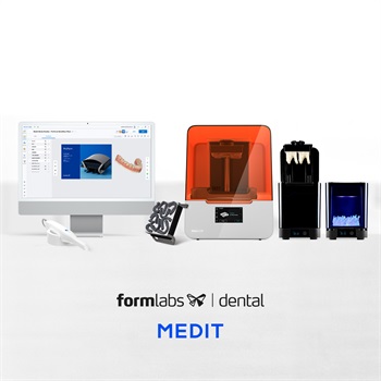 Formlabs Dental and Medit Partner to Streamline Chairside 3D Printing