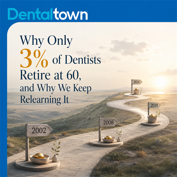 Why Only 3% of Dentists Retire at 60, and Why We Keep Relearning It