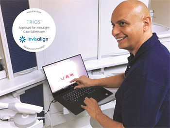 First TRIOS Scan Sent for Invisalign Case Submission