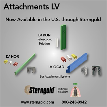 Attachments LV Product Line now available in the U.S. through Sterngold