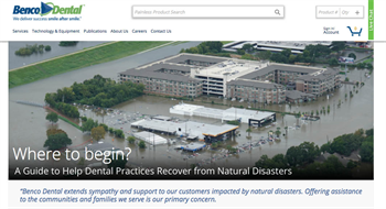 Benco Joins Efforts in Aiding Hurricane Victims