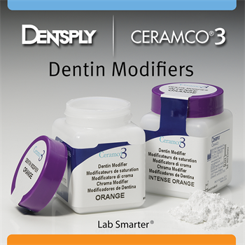 DENTSPLY Ceramco3 New High Chroma Modifiers Launched