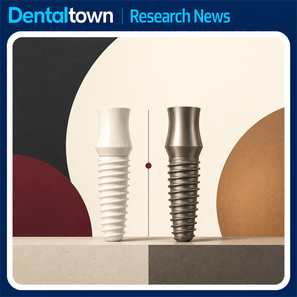 Zirconia and Titanium Implants Showed Comparable Bone Loss at 3 Years, Trial Finds