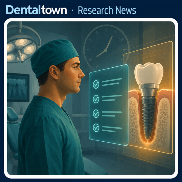 Implant Surgery Checklist Linked to Shorter Procedures, Fewer Clinical Deviations