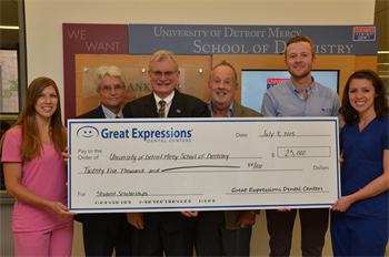 Great Expressions Dental Centers Donates $25,000 to Local School of Dentistry Program