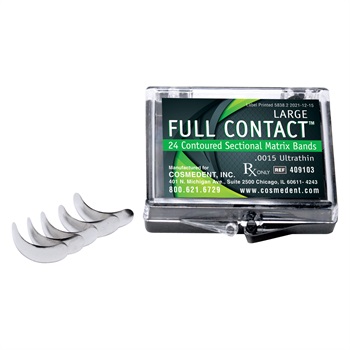 Introducing Full Contact Cosmedent’s Sectional Matrix Bands