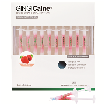 Gingi-Pak Announces New Product, GingiCaine Oral Anesthetic Gel in Syringe