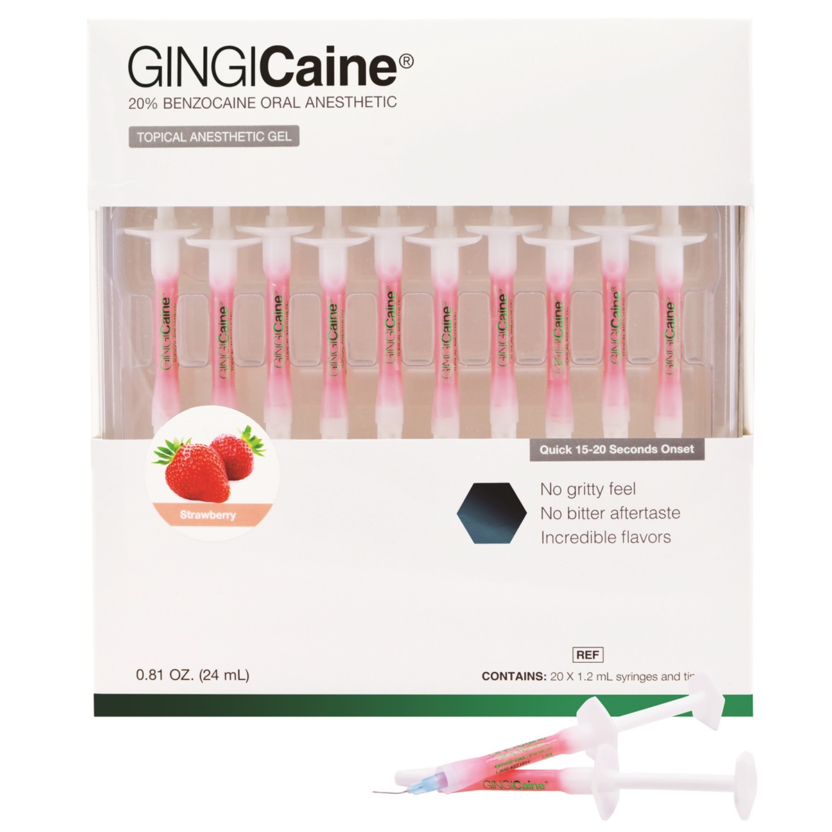 GingiPak Announces New Product, GingiCaine Oral Anesthetic Gel in
