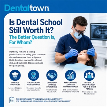 Is Dental School Still Worth It? The Better Question Is, For Whom?
