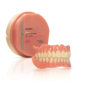 Ivoclar Vivadent Releases New Digital Denture Product, Ivotion