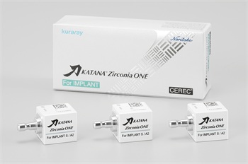Kuraray Noritake Dental Launches KATANA Zirconia ONE For IMPLANT 