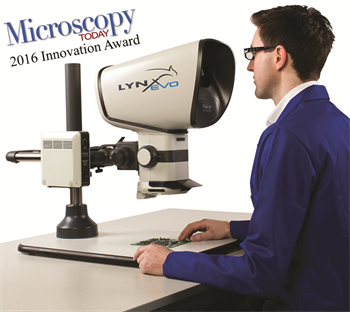 Vision Engineering’s Lynx EVO Stereo Microscope Wins the 2016 Microscopy Today Innovation Award