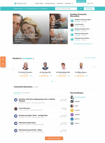 Dentsply Sirona Launches New Website to Connect Dentists to New Patients