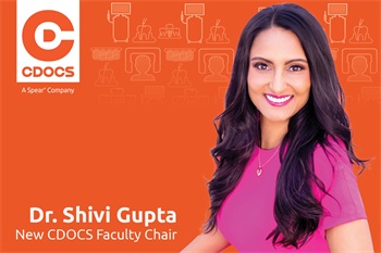 CDOCS Appoints Dr. Shivi Gupta as Faculty Chair 